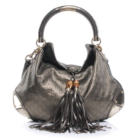 gucci hobo bag with tassels|gucci signature large hobo bag.